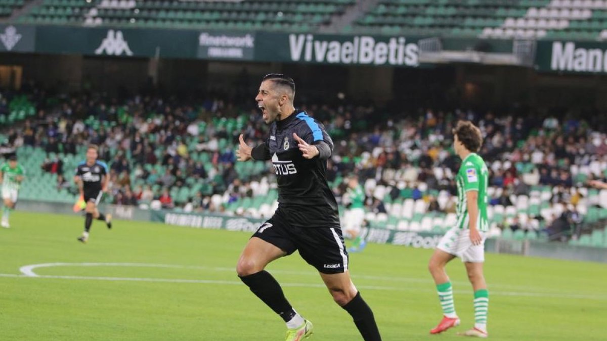 L'últim partit que va jugar el davanter amb la samarreta grana va ser contra el 4-0 contra l'Ibiza