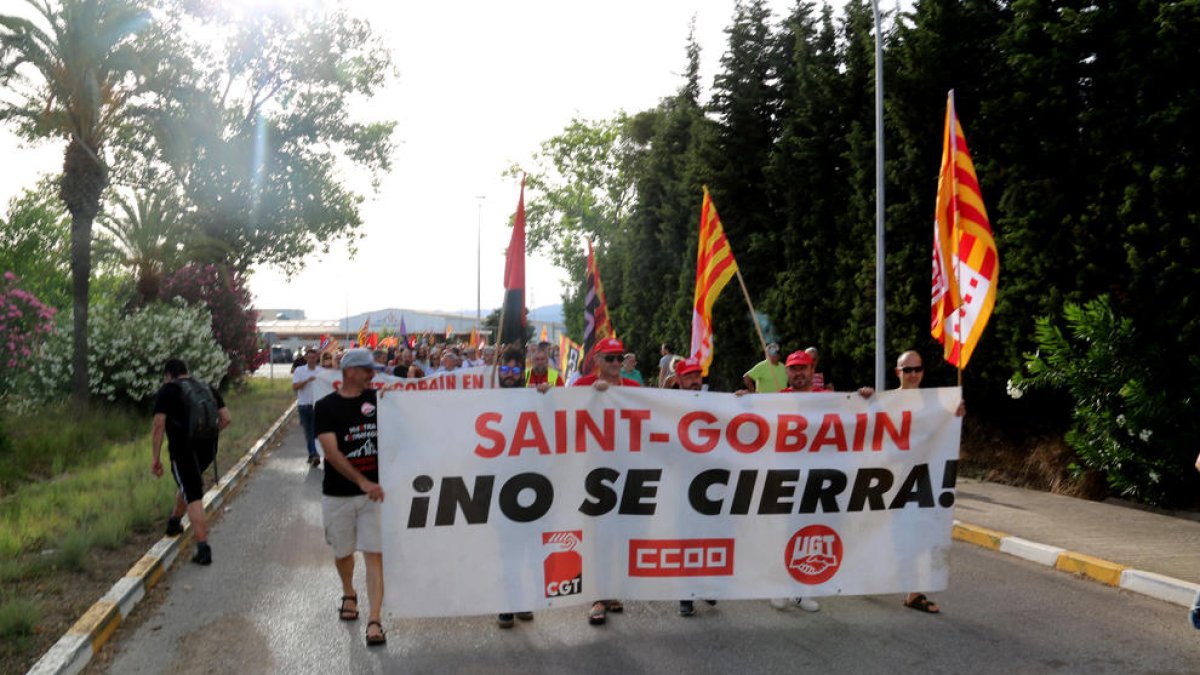 Imatge d'arxiu de la protesta de treballadors del passat cap de setmana.