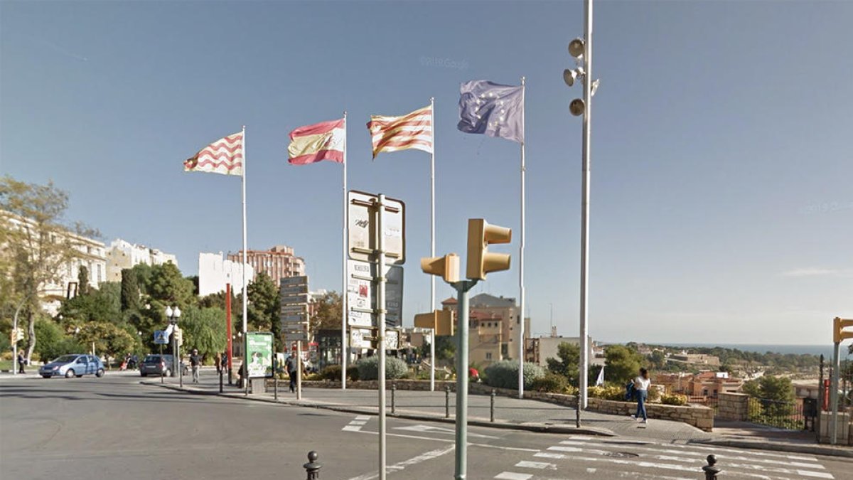 Imatge d'arxiu de la plaça de la Unesco de Tarragona.