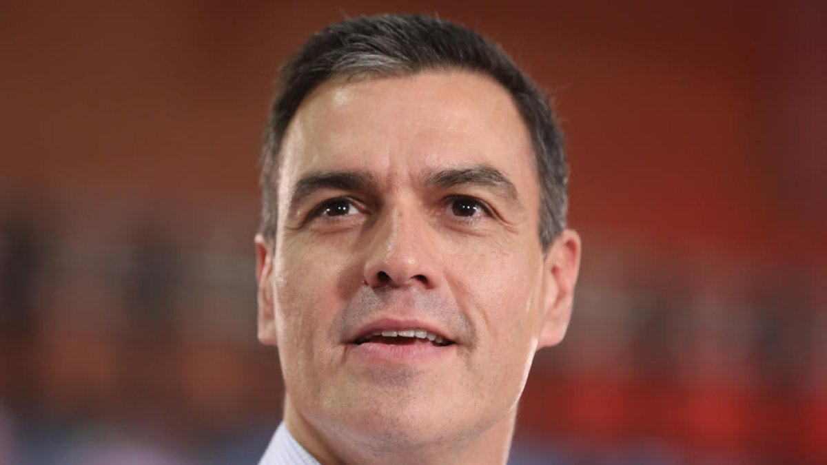 El lider del PSOE, Pedro Sánchez.