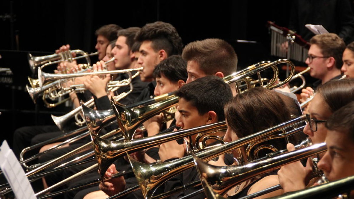 Imatge de la Banda Simfònica de la Diputació de Tarragona.