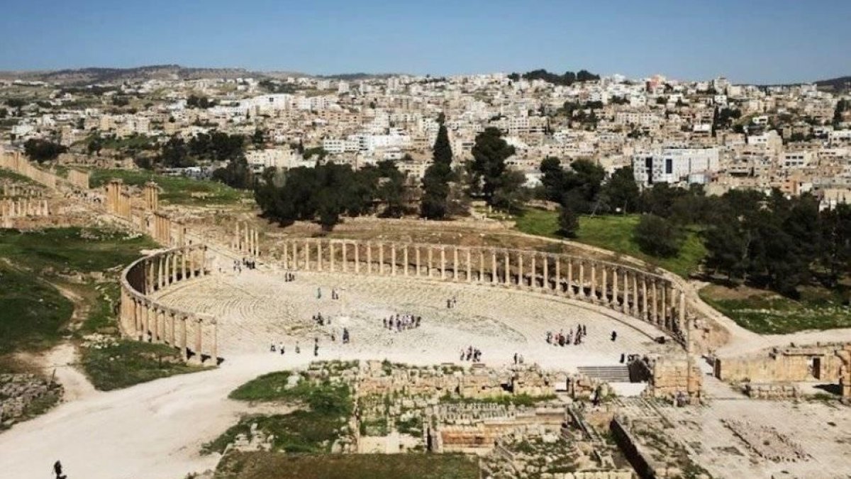 Imatge d'arxiu de Jerash, lloc on s'han produït els fets