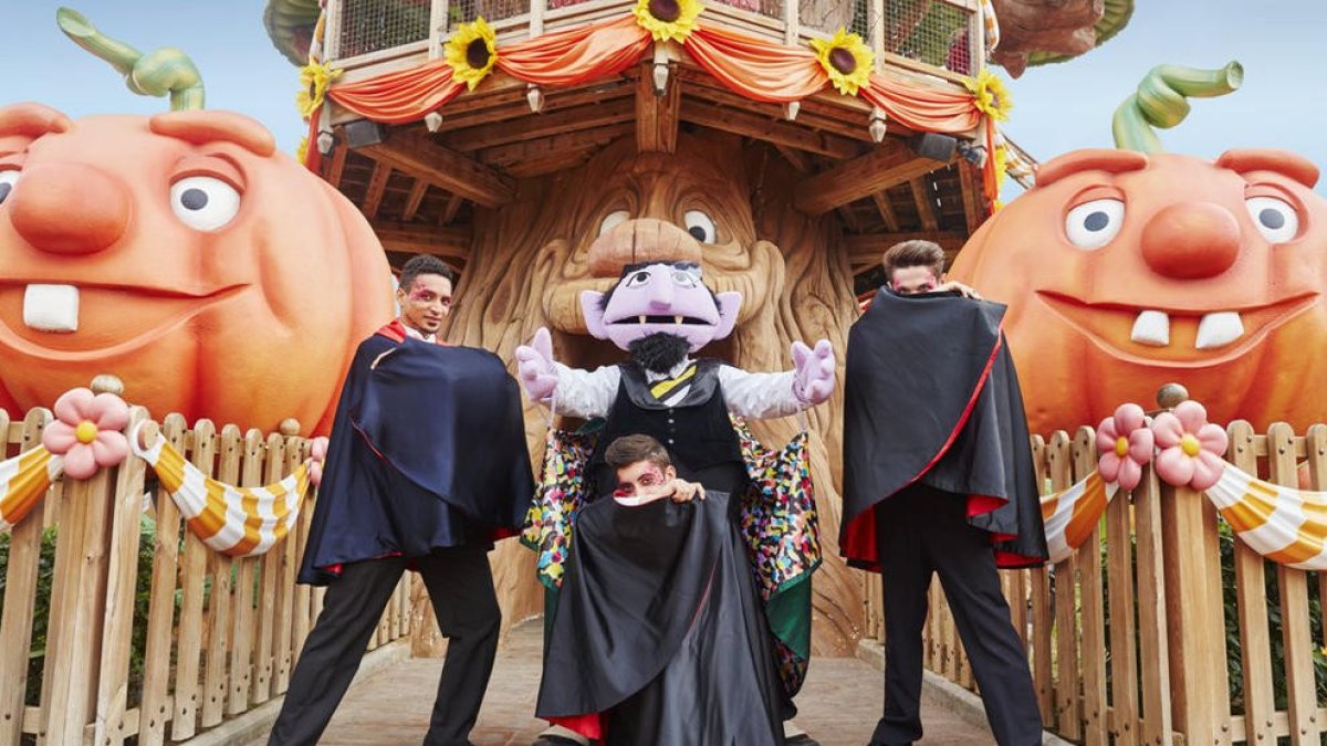 Imatge d'arxiu de la celebració de halloween a PortAventura.