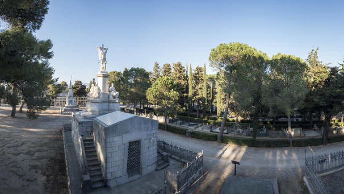 Plano general del Cementiri de Reus.