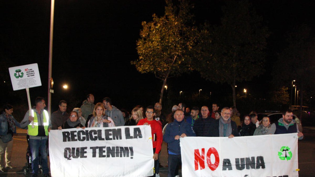 Imagen de los manifestantes