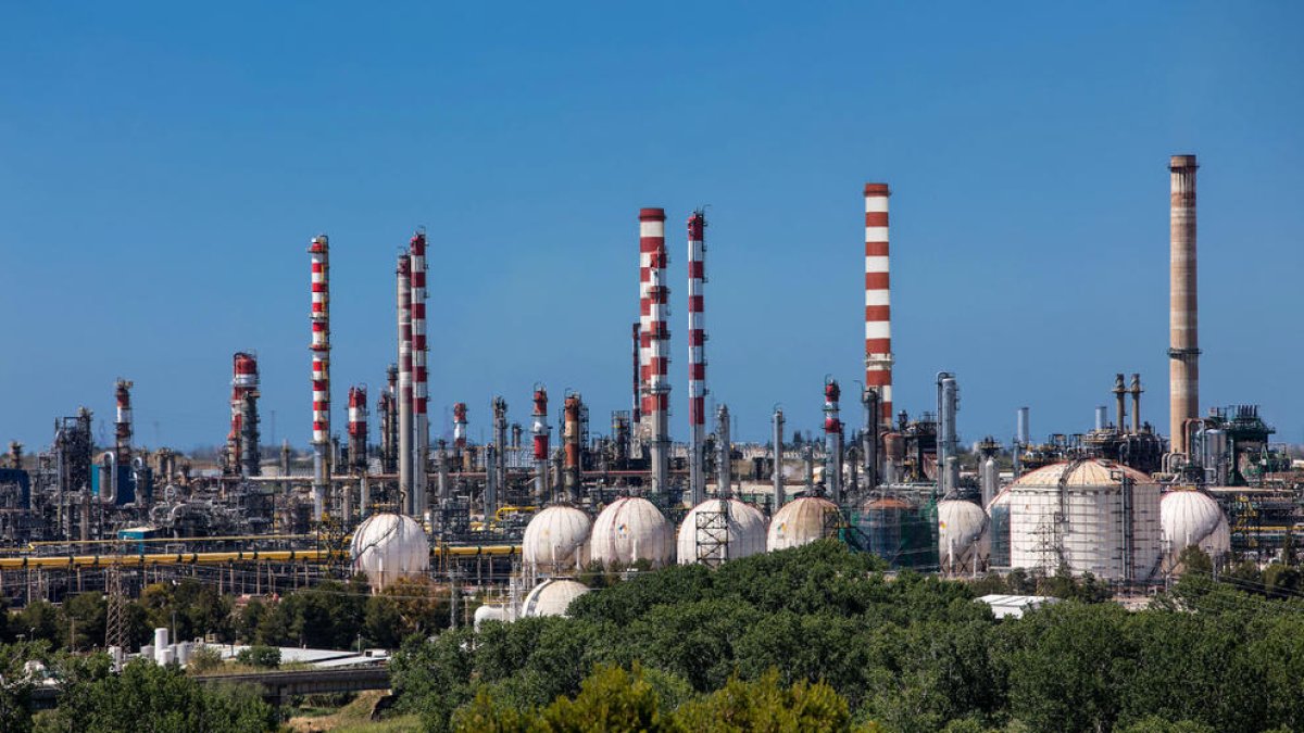 El complex industrial de Tarragona de Repsol.