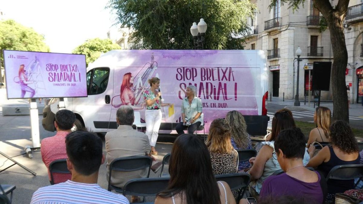 Acte «Stop Bretxa Salarial» a Tarragona.