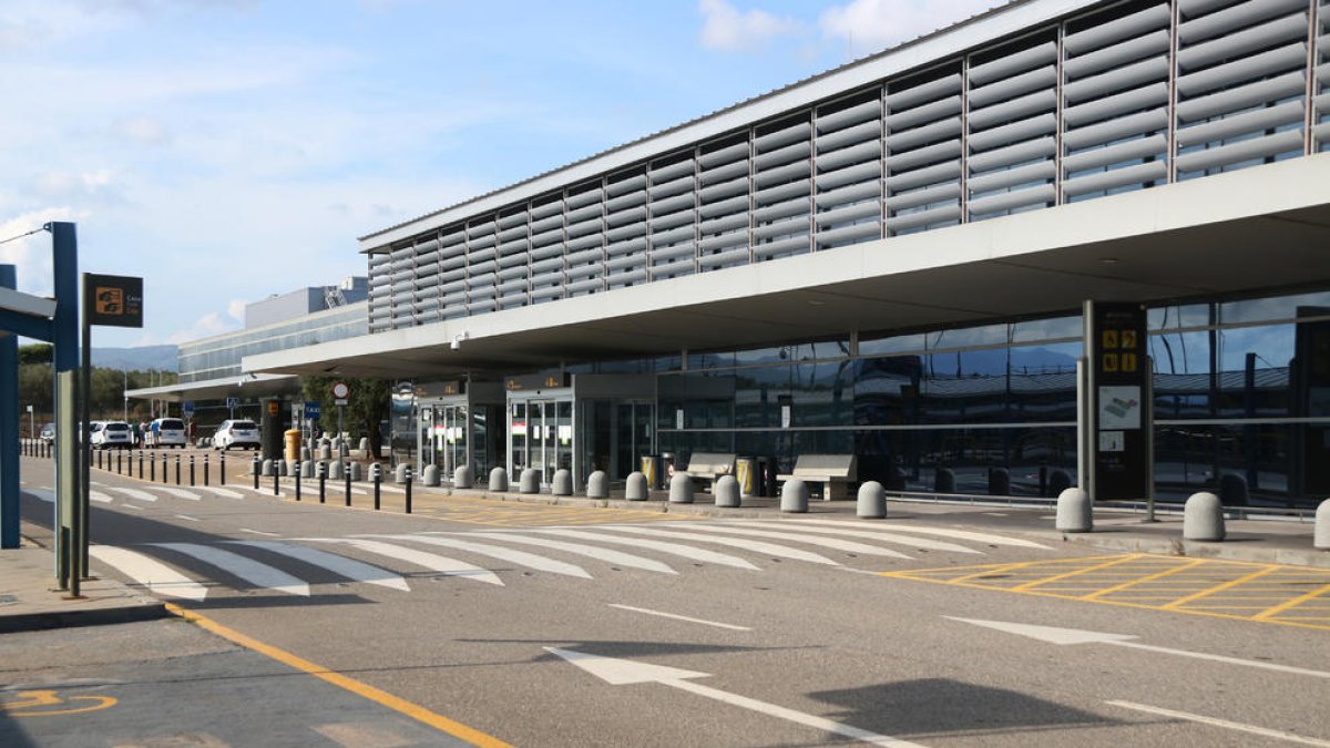 Pla general de les instal·lacions de la terminal de l'aeroport de Reus.