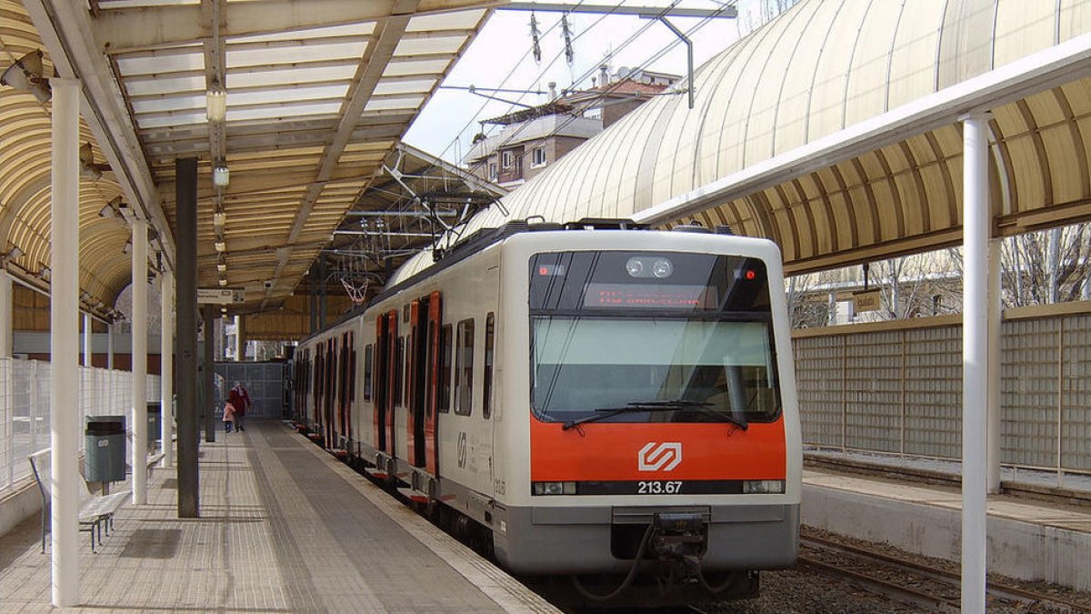 Imagen de archivo de la estación de Igualada.