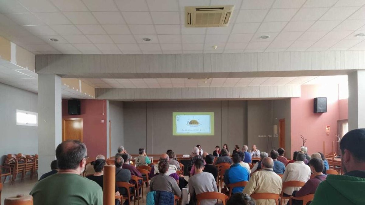Imagen de la presentación del proyecto en el municipio.