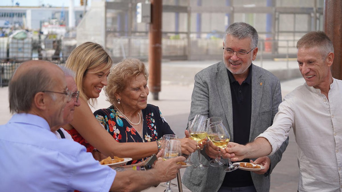 Imatge de la presentació del Concurs de Mestres Romescaires que es celebrarà al Serrallo.