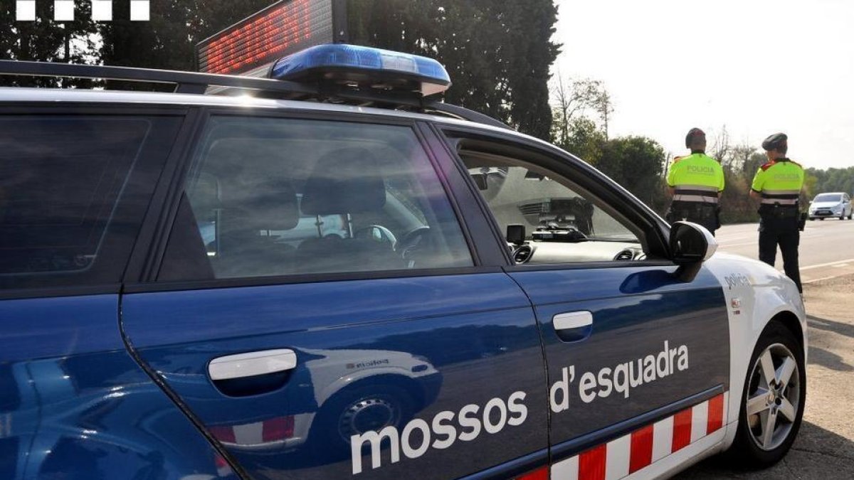 Imatge d'arxiu d'un vehicle dels Mossos d'Esquadra.