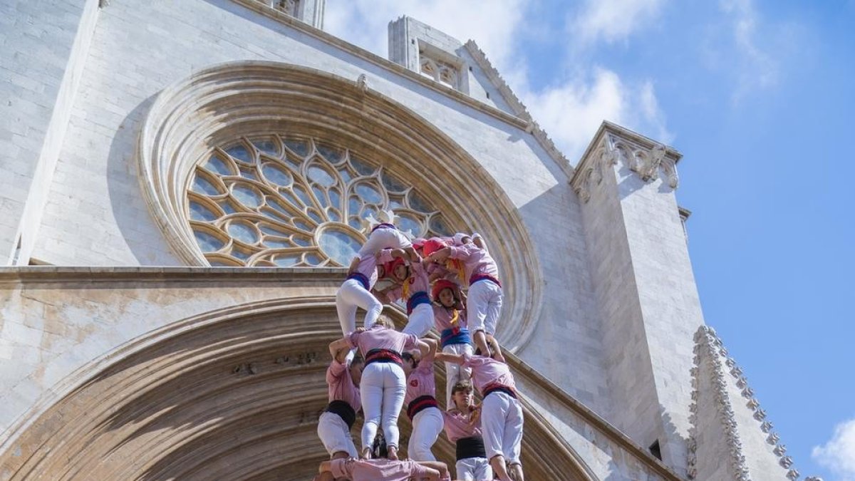 El 5 de 8 dels Xiquets de Tarragona.