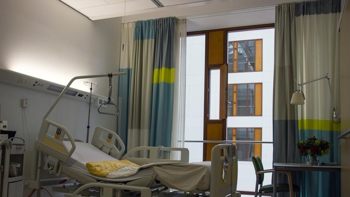 Imatge d'arxiu de l'habitació d'un centre hospitalàri.