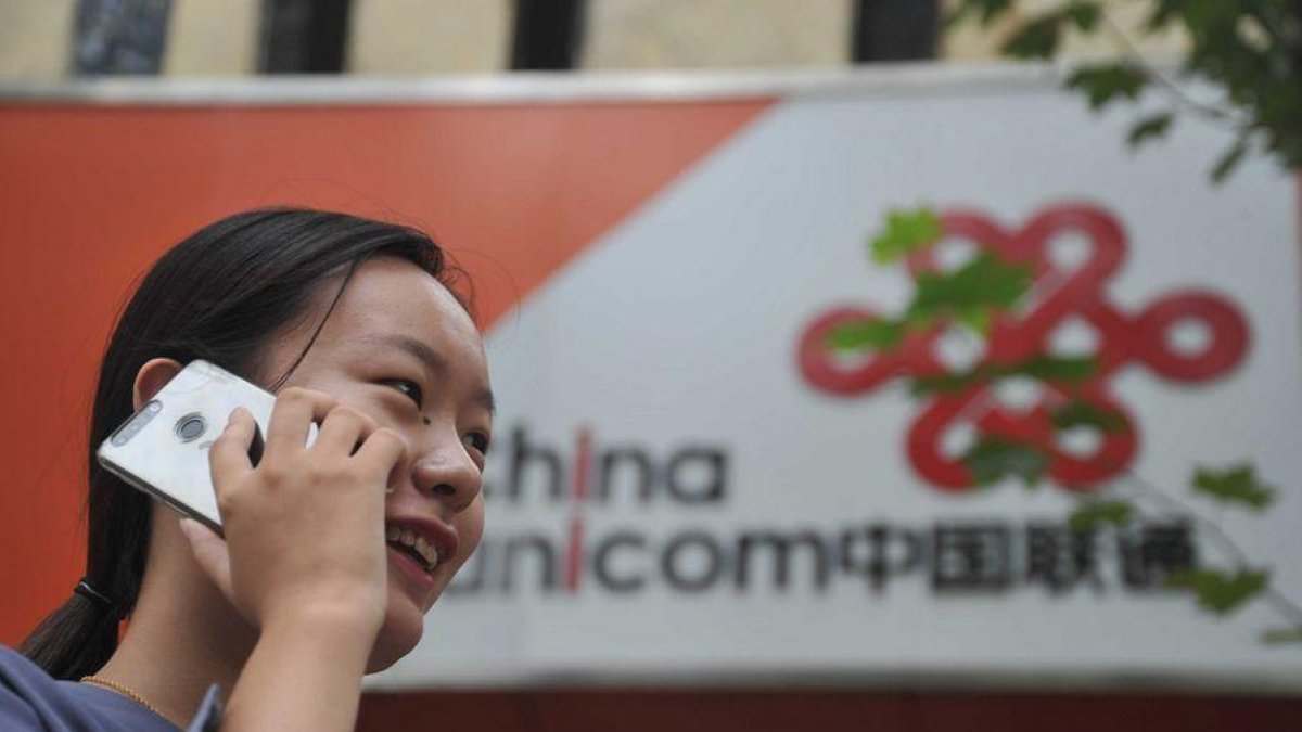 El teléfono pertenece a la compañía china Unicom.