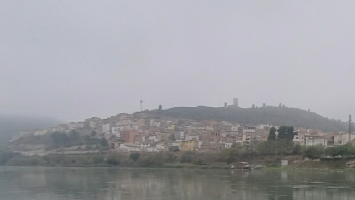 El río Ebro, a su paso por Ascó.