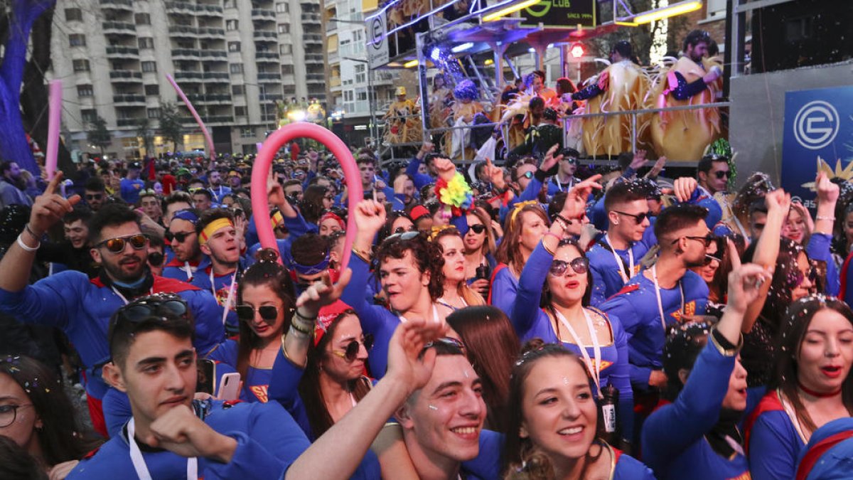 Imatge d'arxiu de l'últim Carnaval celebrat a Reus.