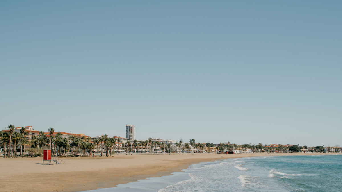 Imatge d'arxiu de la platja de Cambrils.