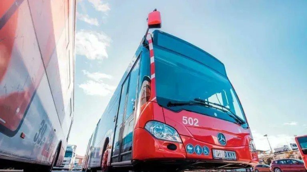 Varios buses han aparecido pintados y otros han sufrido llençament de huevos mientras circulaban.