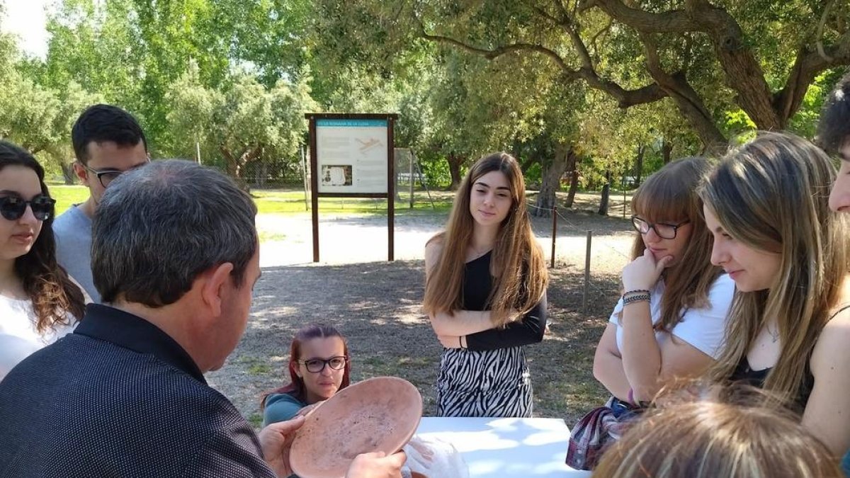 Imatge d'activitats durant el festival de recreació històrica romana Tarraco Viva.