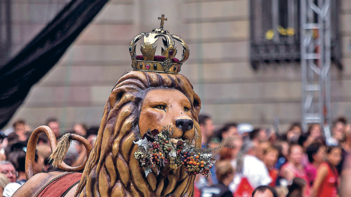 El Lleó de Barcelona és un dels elements convidats.