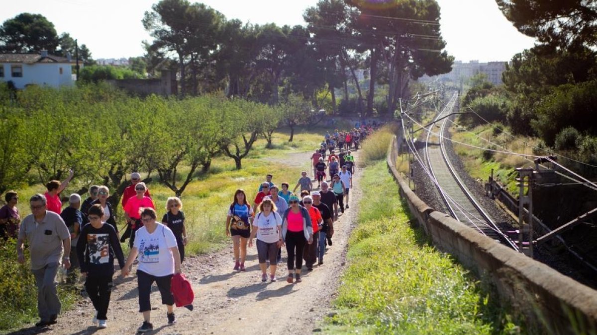 Imatge d'arxiu d'una caminada anterior a Reus.