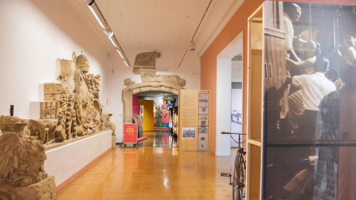 L'entrada del Museu d'Art i Història serà més amable després de les reformes.
