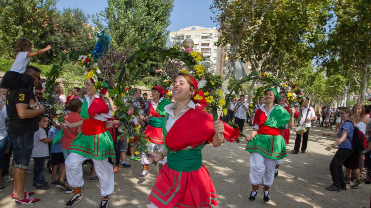 Imatge d'arxoi del Ball de Cercolets de Reus.