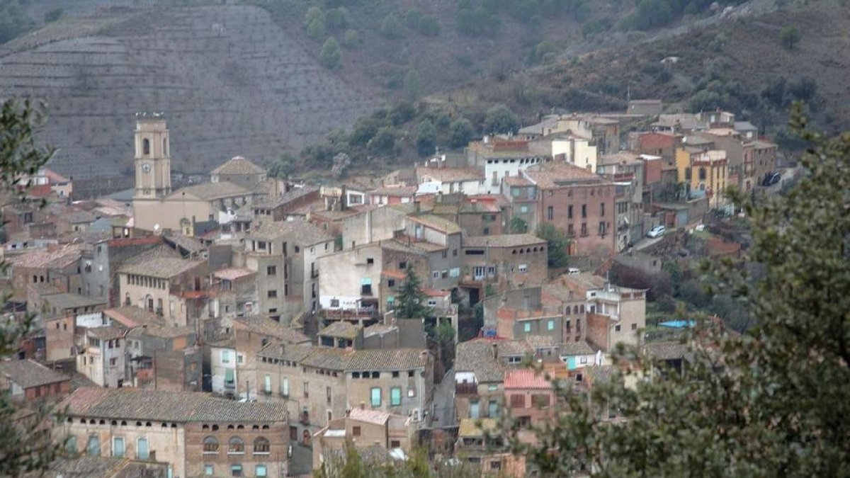 Imatge d'arxiu de Porrera, al Priorat.