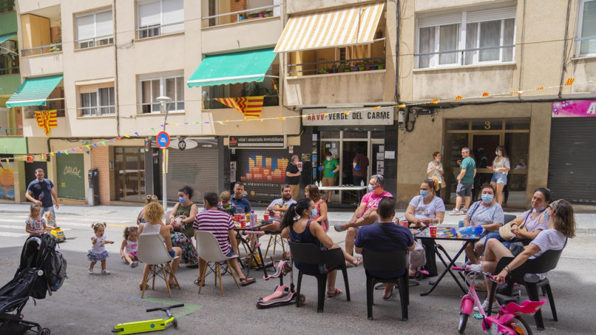 Imatge d'arxiu de les festes de la Verge del Carme de 2021.