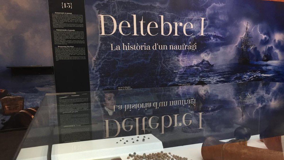 Deltebre acull l'exposició «Deltebre I. La història d'un naufragi»