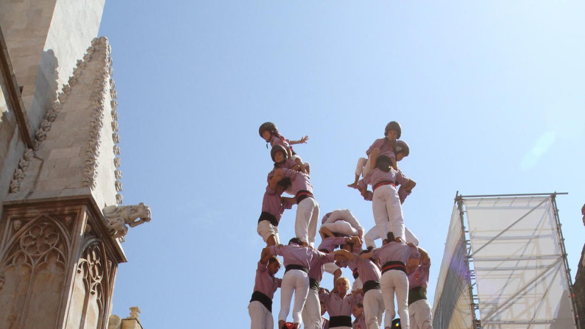 9de8 de la Colla Jove de Tarragona a la diada de l'Onze de Setembre