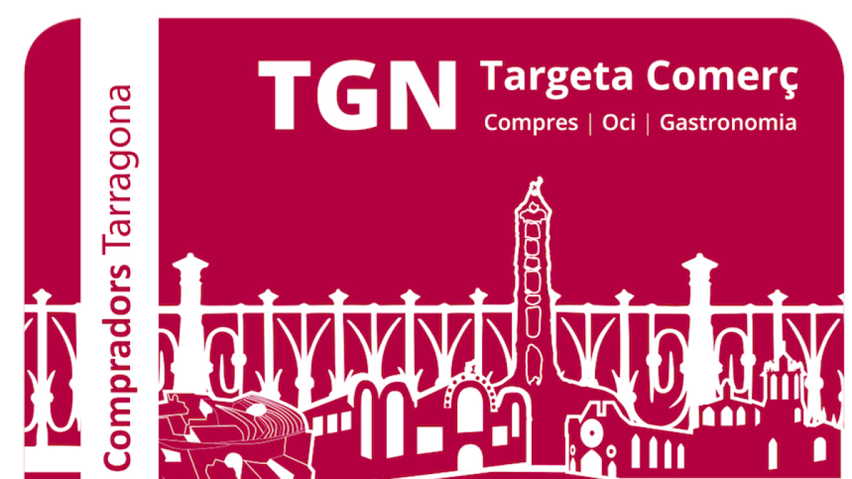 La imagen de la tarjeta de fidelización TGN Comerç