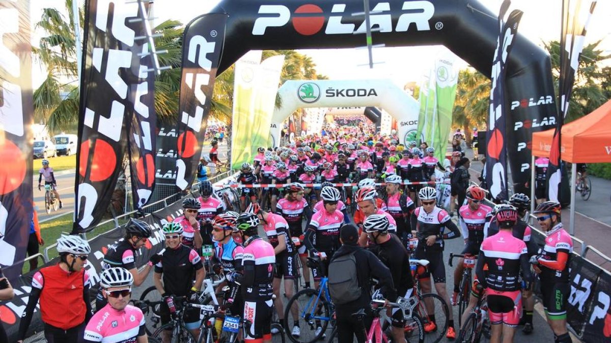 Més de 6.300 ciclistes han participat a la marxa.