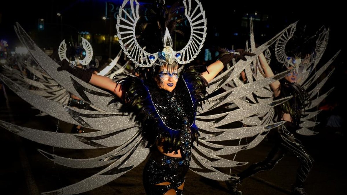 Fotografia de l'edició anterior de la Rua de Carnaval de Tarragona.