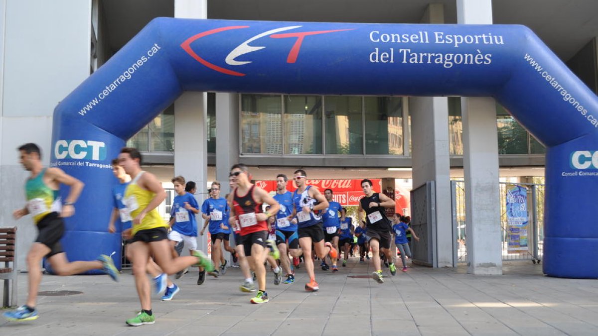 Cerca de 300 participantes han tomado parte de la salida al Campus Catalunya