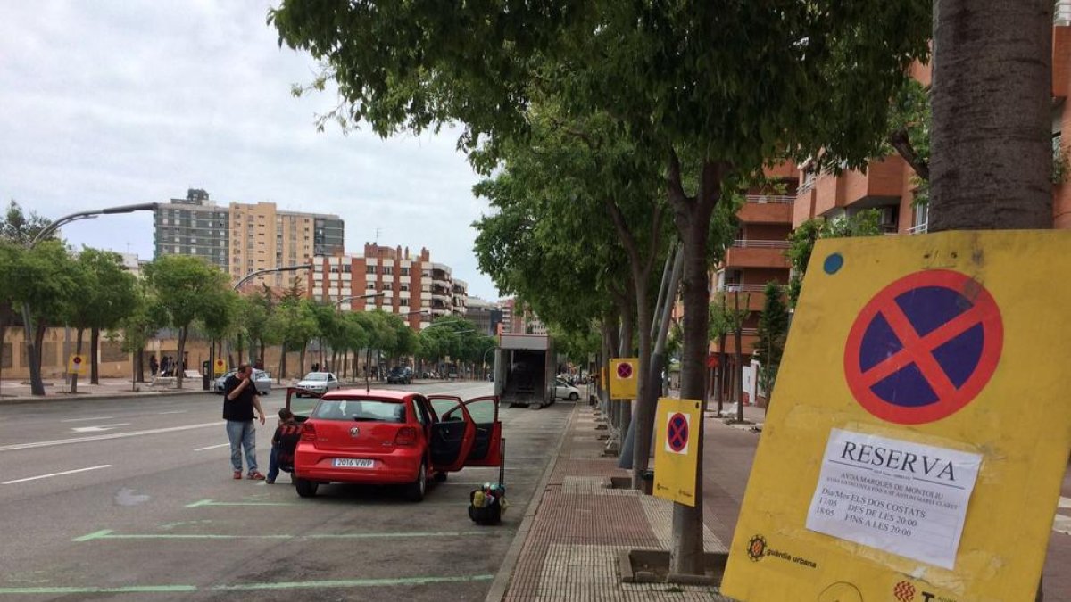 El rodaje del spot de coche se traslada a Marquès de Montoliu