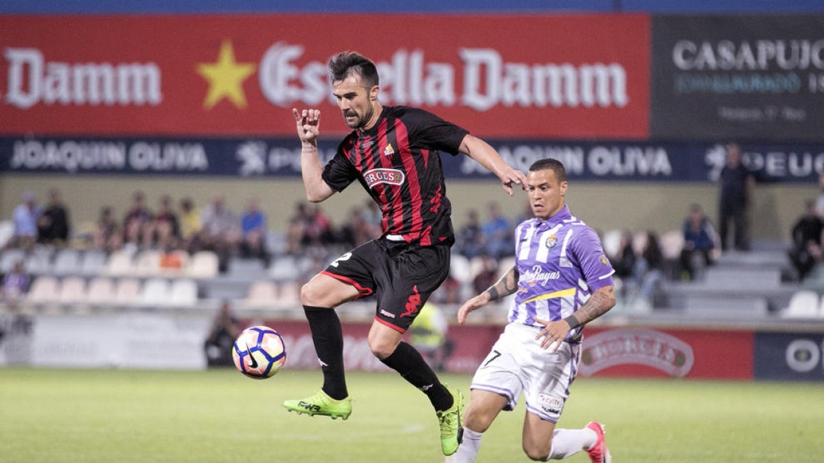 López Garai, contra el Valladolid.