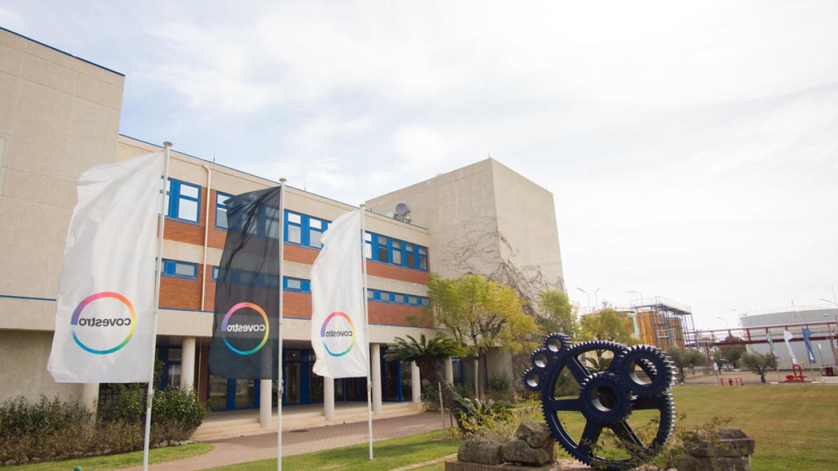 Imagen de las oficinas de Covestro, que están ubicadas en el término de la Canonja.