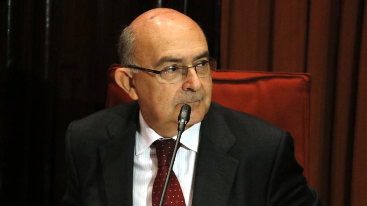 El director de la Oficina Antifraude de Cataluña (OAC), Miguel Ángel Gimeno.