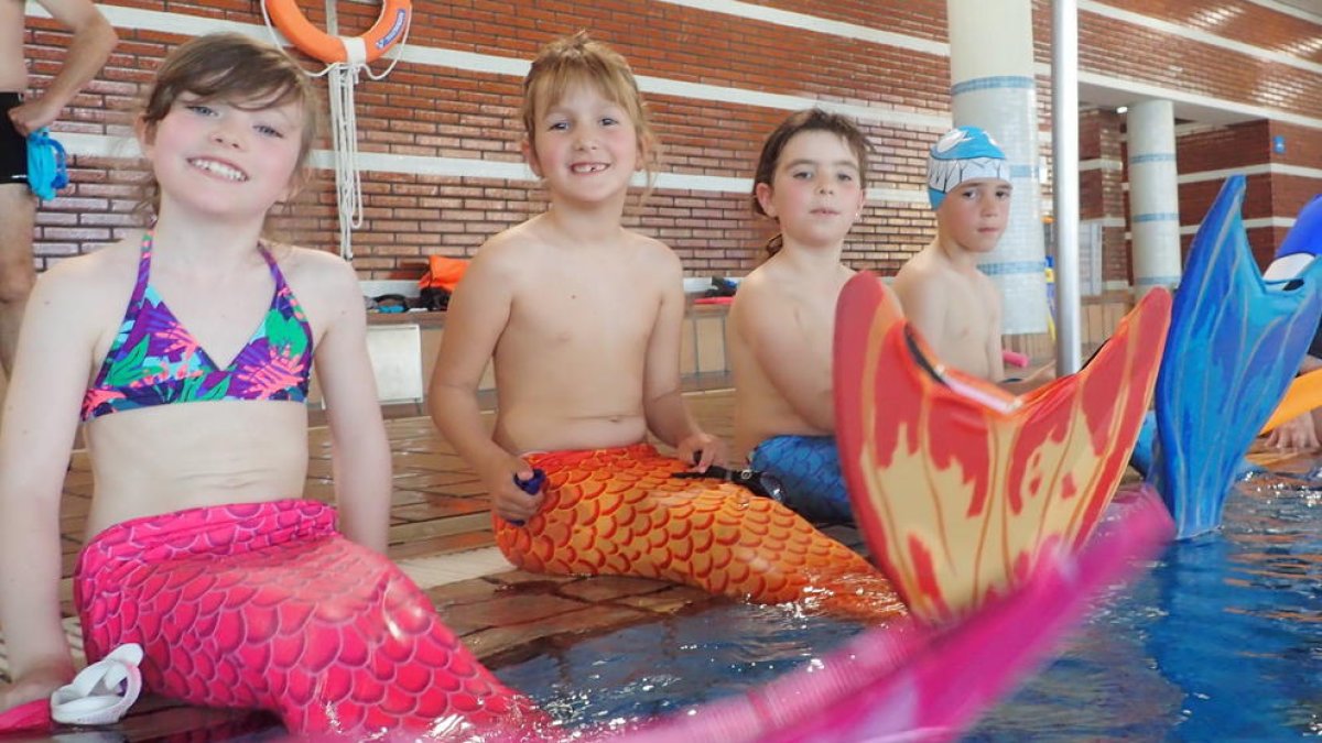 Los niños pudieron disfrutar de la experiencia durante la inauguración.