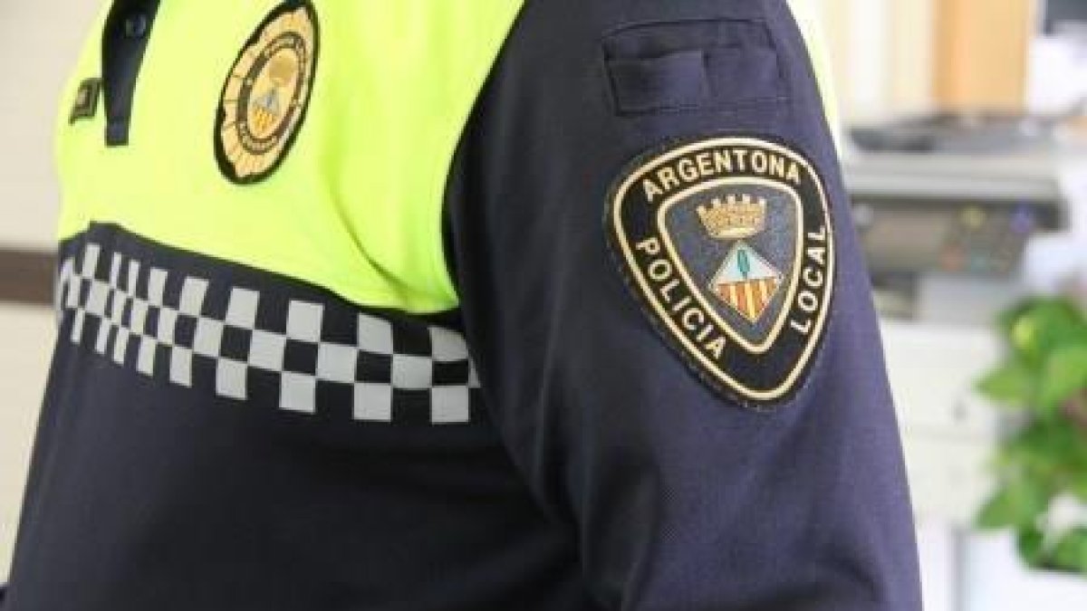 Imagen de la policía local de Argentona.