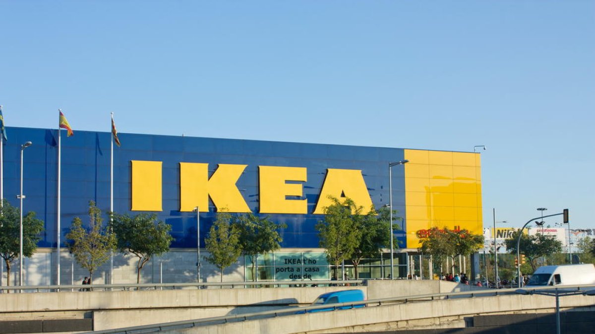 Una imatge de l'Ikea ubicat a l'Hospitalet de Llobregat.