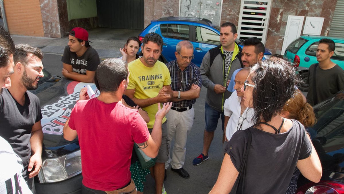 Los cupaires comparecieron el jueves en Horts de Miró para anunciar una nueva vía sobre el conflicto.