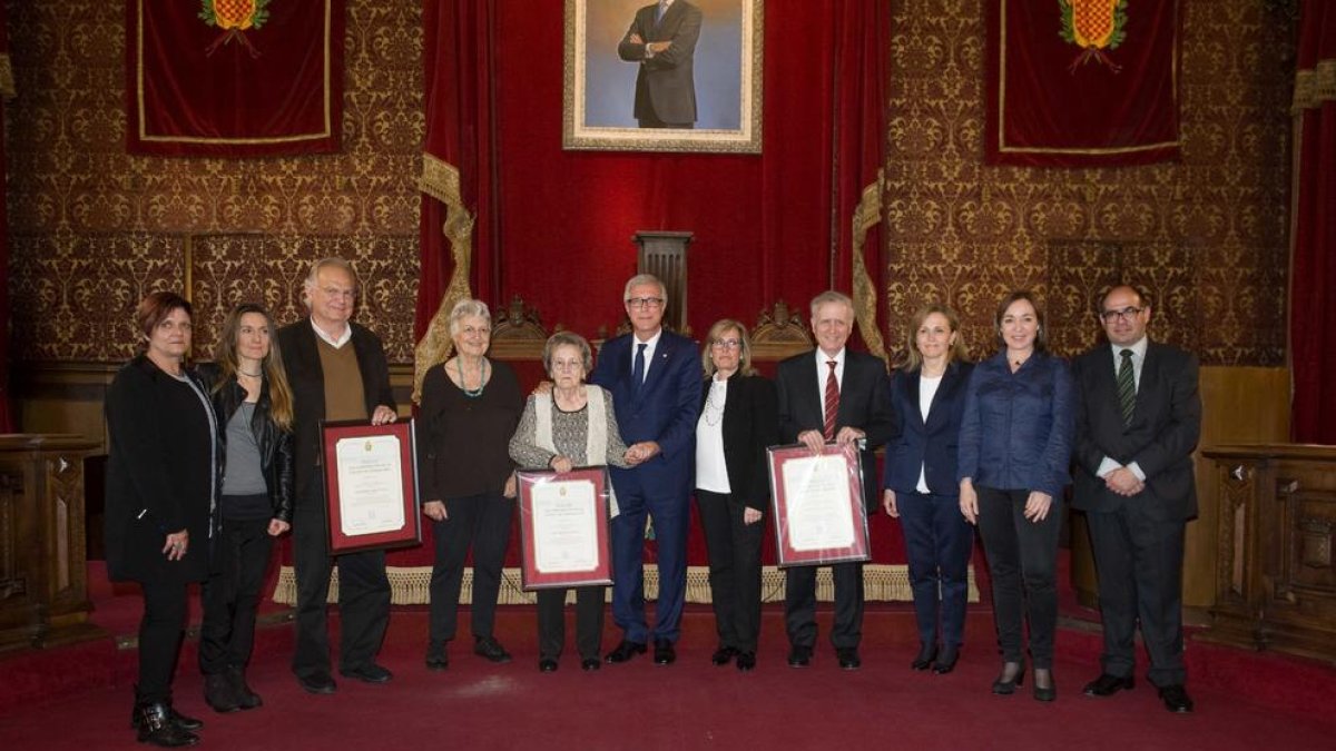 Tarragona entrega 3 títols pòstums a fills predilectes de la ciutat