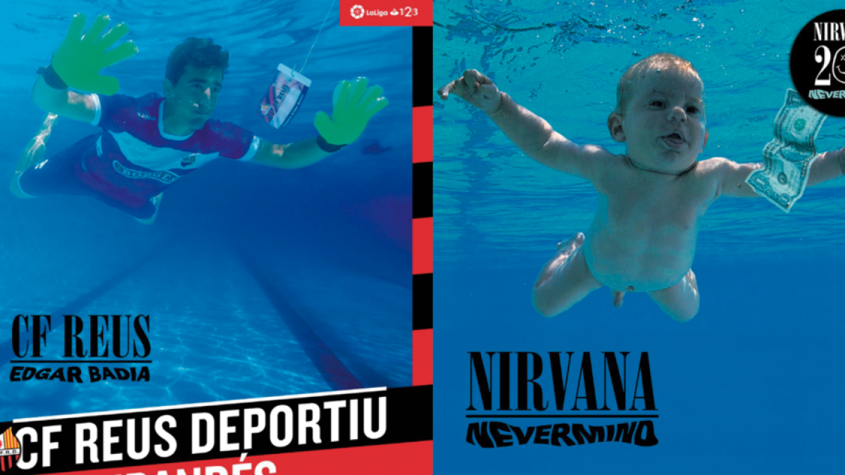 Edgar Badia es converteix en el nadó de la portada de Nevermind