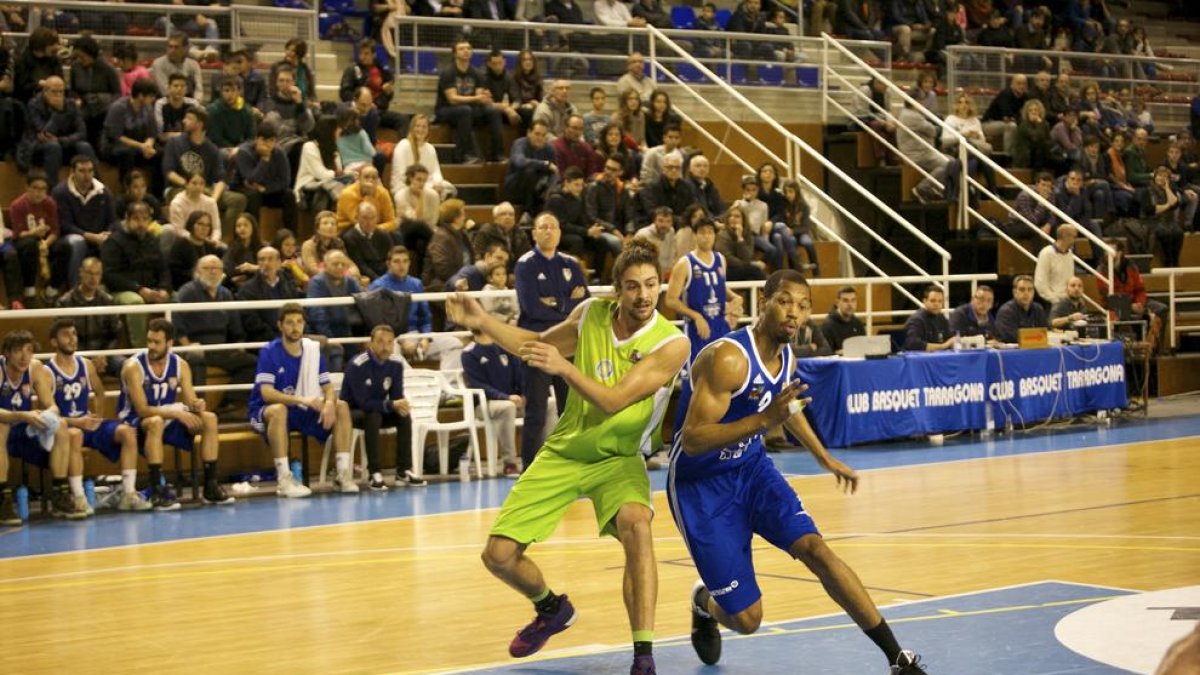 Orion, durante una jugada del partido.