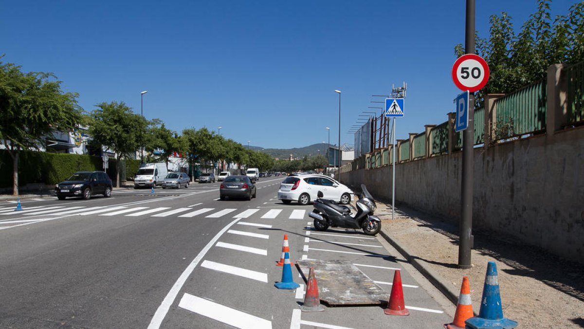 El carrer Recasens i Mercader i el Nelson Mandela estaran tancats hores abans de cada encontre.