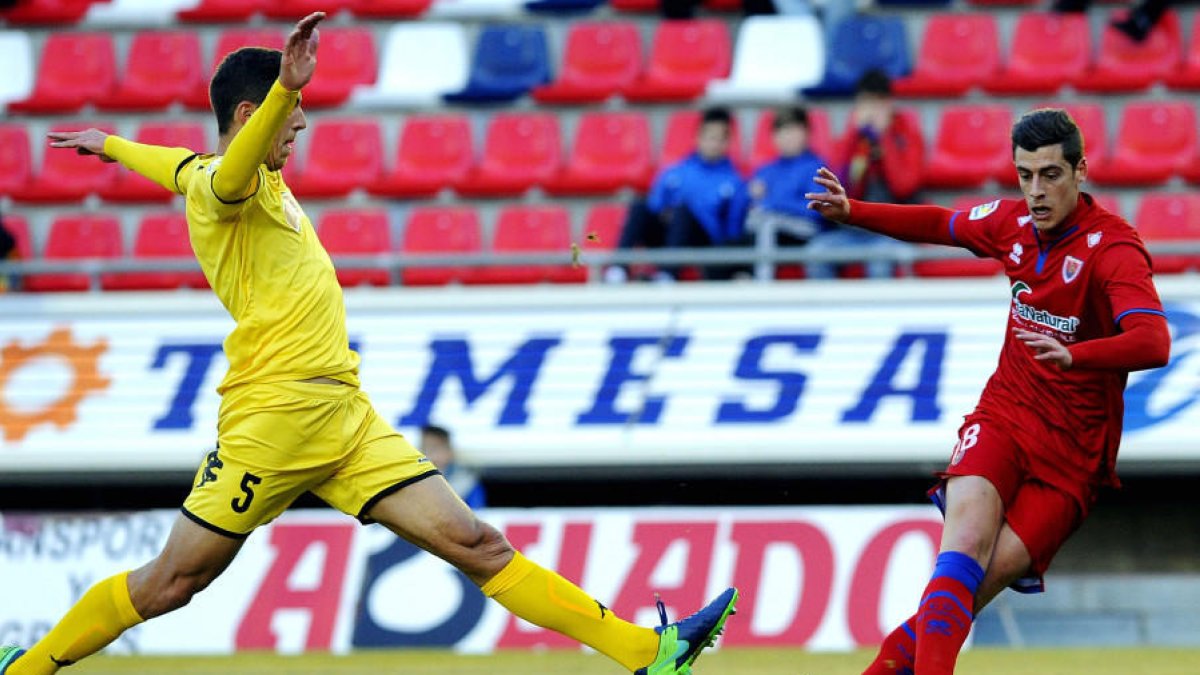 Babic, durante el partido.