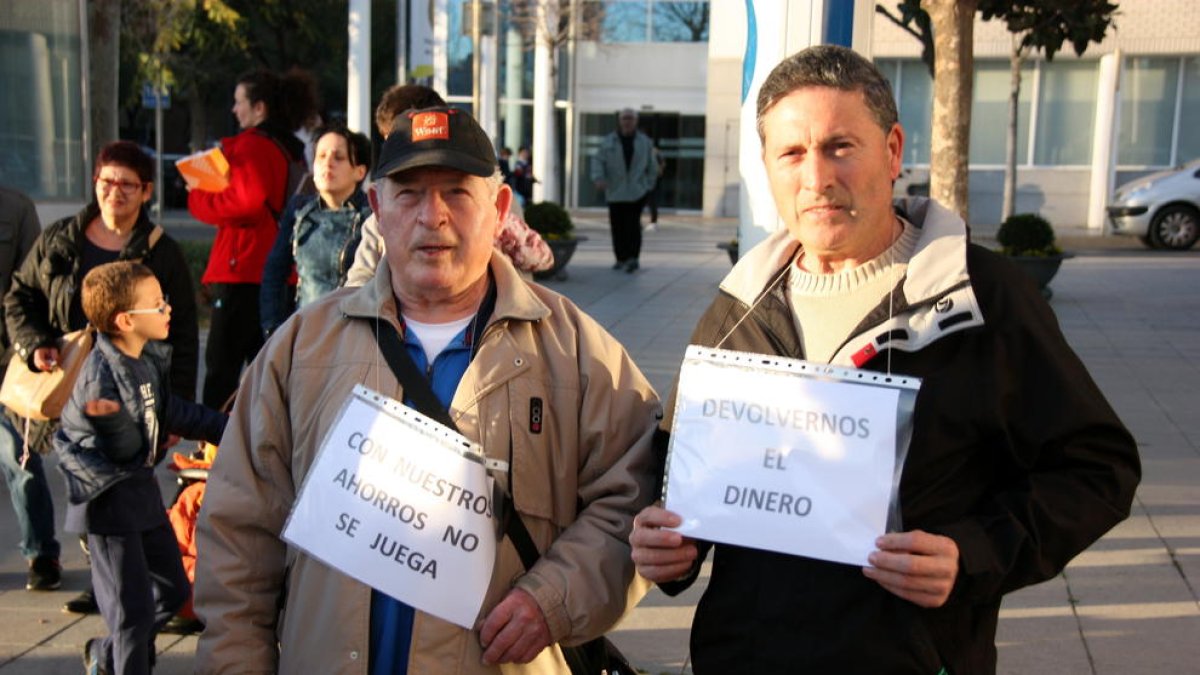 Dos afectats per la fallida de la Cooperativa de Cambrils, que va motivar la creació del fons.